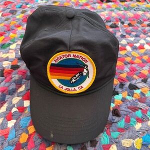Black Aviator Nation La Jolla hat